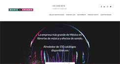 Desktop Screenshot of music-images.com